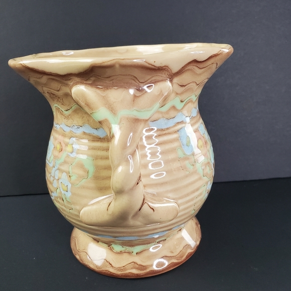 Vintage Beswick Ware Double Handled Pottery Vase England 439 - Picture 4 of 7